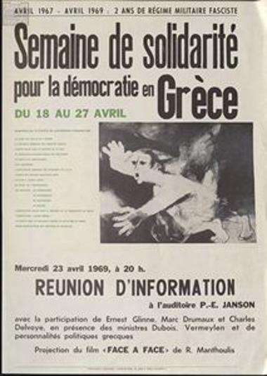 Semaine de solidarité pour la démocratie en Gréce