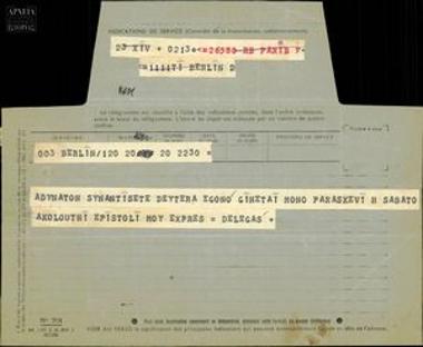 Correspondence between S. Someritis and S. Delegkas about an upcoming meeting