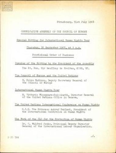 Proposed topics for the upcoming 20th Congress