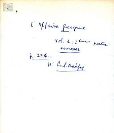 Αποκόμματα Τύπου σχετικά με τη στέρηση της ελληνικής ιθαγένειας, τους Έλληνες πολιτικούς εξόριστους και τον επαναπατρισμό των Ελλήνων πολιτικών προσφύγων