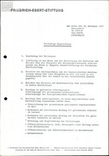 Friedrich- Ebert - Stiftung