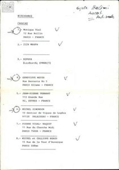 Name list of Europeans who support the anti-dictatorship struggle
