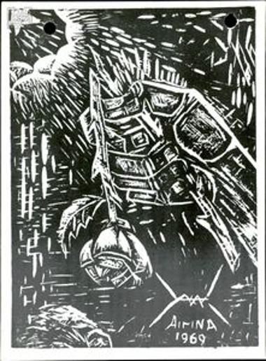 Open letters / petitions and a card written by political prisoners in the Aegina prison