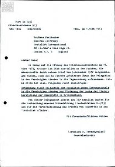 Joint statements by the Socialist Democratic Union (SDE) and European socialists