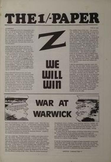 The 1/- Paper [The One Shilling Paper]