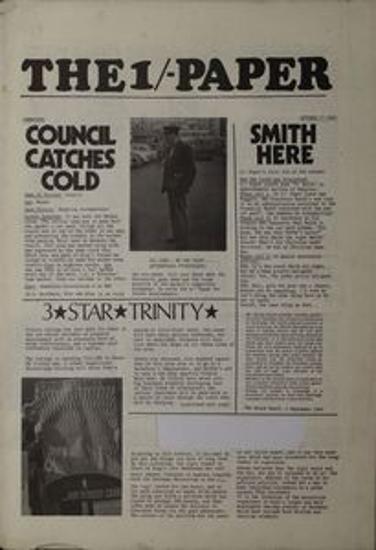 The 1/- Paper [The One Shilling Paper]