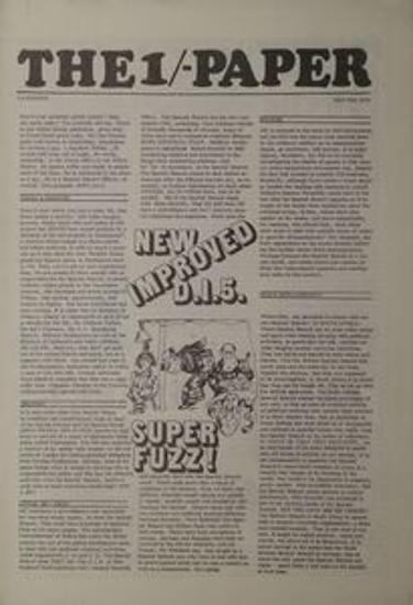 The 1/- Paper [The One Shilling Paper]