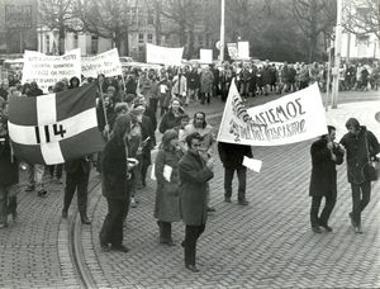 Anti-dictatorship demonstration in the Hague