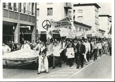 Πορεία Πρωτομαγιάς με αντιδικτατορικά συνθήματα