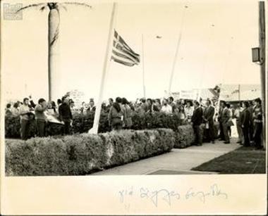 Anti-dictatorship demonstration in Melbourne