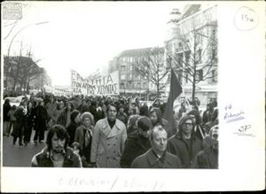 March in West Berlin