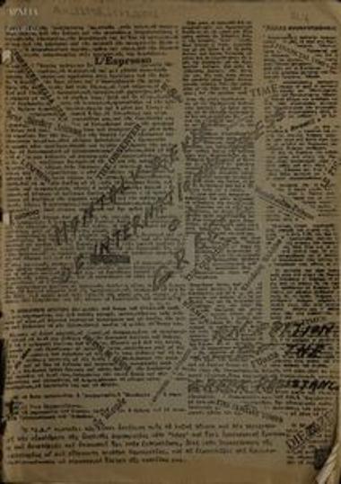 Monthly Review of International Press on Greece - an adition of the greek resistance (12598)