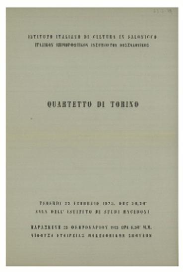 Quarteto Di Torino