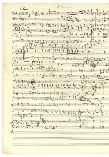 Etude pour 2 violons et vcello [Σπουδή για δύο βιολιά και βιολοντσέλο]