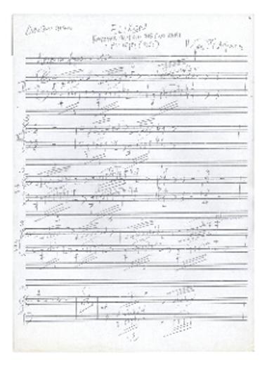 Ελικών, Κοντσέρτο για πιάνο σε δύο μέρη - Ημιτελές (1952)