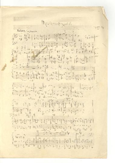 Symphony in three movements, [Symfonia se tria meri]