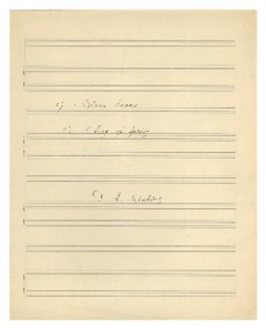 1. Autumn sorrow. 2. A song of spring