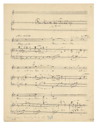 1. Reichtum des Fruhlings, Op.6, no.3.  2. An die Entfernte