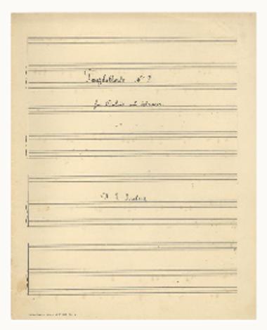 Tanzballade Νo.2 fur Violine und Klavier