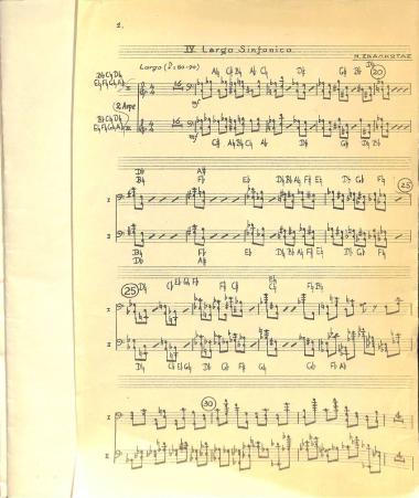 IV Largo Sinfonico