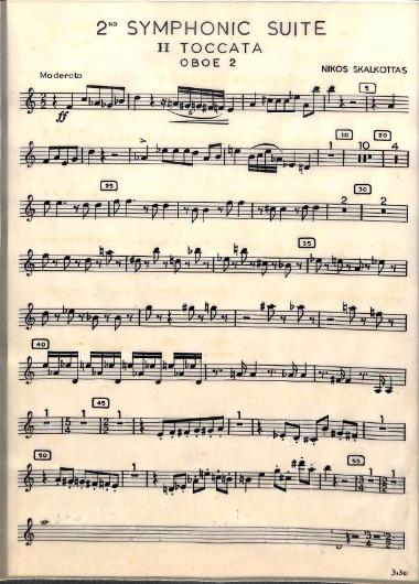 2nd Symphonic suite, II Toccata