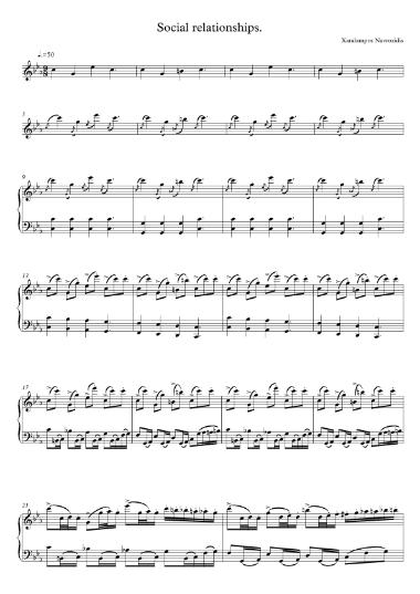 Social relationships, op. 164