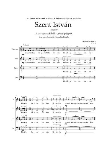 Szent Istvan opus 69