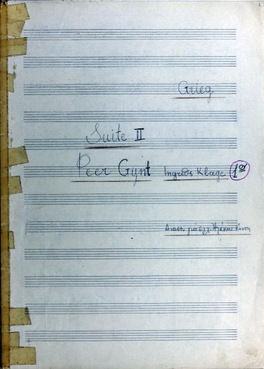 Suite II Peer Gynt