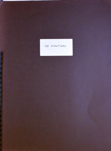 Die Nachtigall für Sopran und 10 (o.mehrere) Kontrabasse