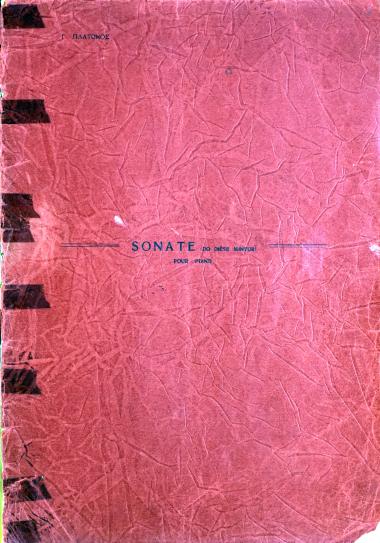 Sonate fa# min.: piano - solo