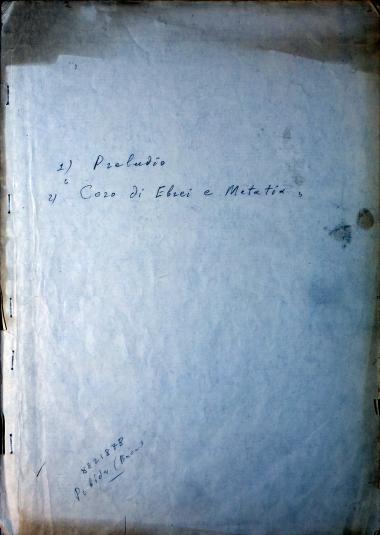1.  Preludio, 2. Coro di Ebrei e Matatia