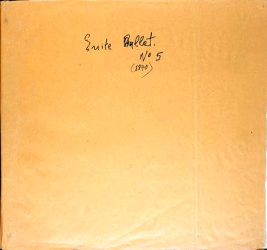 Suite for ballet No 5