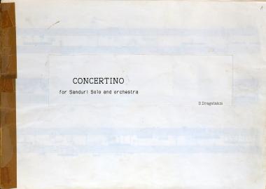 Concertino: for santuri solo and orchestra