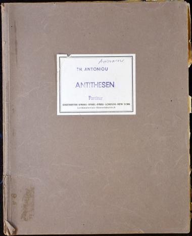 Antithesen op.18a