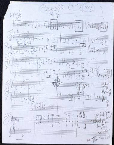 Dance with its shadow