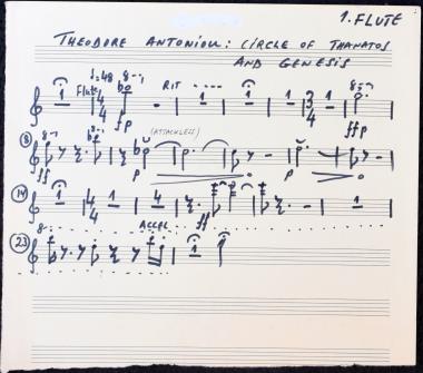 Theodore Antoniou: circle of thanatos and genesis