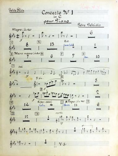 Concerto No.1 pour piano