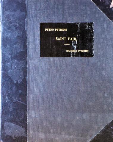 Saint Paul = Der Heilige Paulus: Oratorio