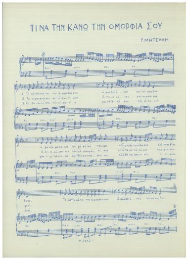 Τι να την κάνω την ομορφιά σου