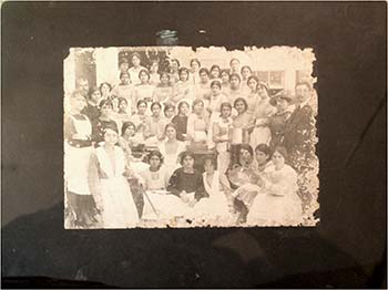 Teaching staff and students at the Didaskaleion of Crete