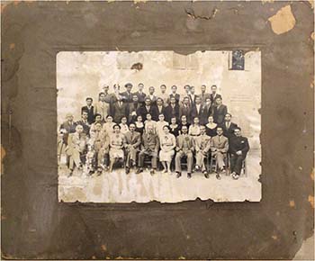 Teaching staff and students at the Didaskaleion of Crete