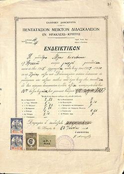 Ενδεικτικά αρρένων και θηλέων