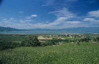 Γενική άποψη της λίμνης Δοϊράνης από τον λόφο των Πεσσόντων