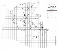 Δεύτερη εθνική έκθεση για την εφαρμογή της Οδηγίας 92/43 ΕΟΚ στην Ελλάδα (περίοδος αναφοράς: 2001-2006): Χάρτης εξάπλωσης και εύρους εξάπλωσης του είδους Fritillaria-gussichiae