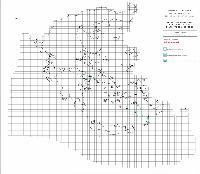 Δεύτερη εθνική έκθεση για την εφαρμογή της Οδηγίας 92/43 ΕΟΚ στην Ελλάδα (περίοδος αναφοράς: 2001-2006): Χάρτης εξάπλωσης και εύρους εξάπλωσης του είδους Silene-holzmanii