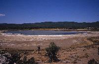 Πανοραμική άποψη του υγροτόπου στον κόλπο Καλλονής