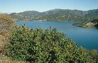 Γενική άποψη της τεχνητής λίμνης Καστρακίου