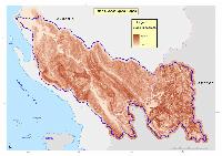 Aoos / Vjosa river slopes