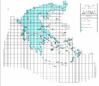 Δεύτερη εθνική έκθεση για την εφαρμογή της Οδηγίας 92/43 ΕΟΚ στην Ελλάδα (περίοδος αναφοράς: 2001-2006): Χάρτης εξάπλωσης και εύρους εξάπλωσης του είδους Ablepharus-kitaibelii