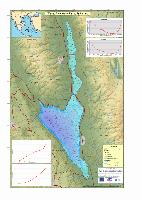 Χάρτης Βαθυμετρίας λίμνης Αμβρακίας